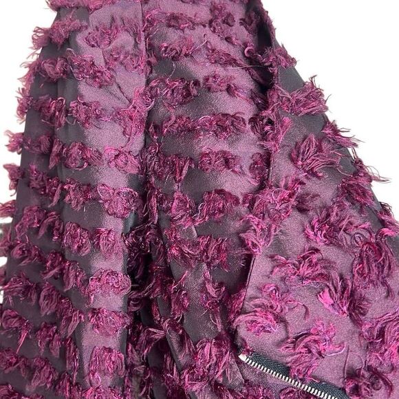 Bensoni Textured Moto Peplum Jacket (306) - Picture 6 of 15